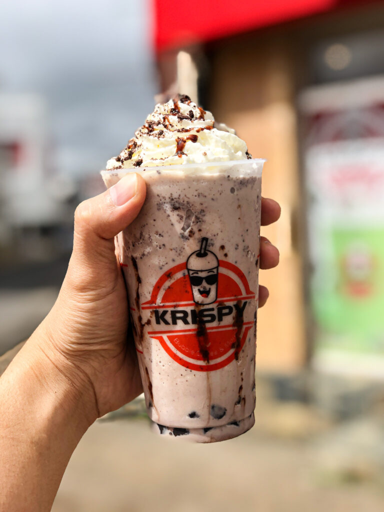 Krispy Boba drinks