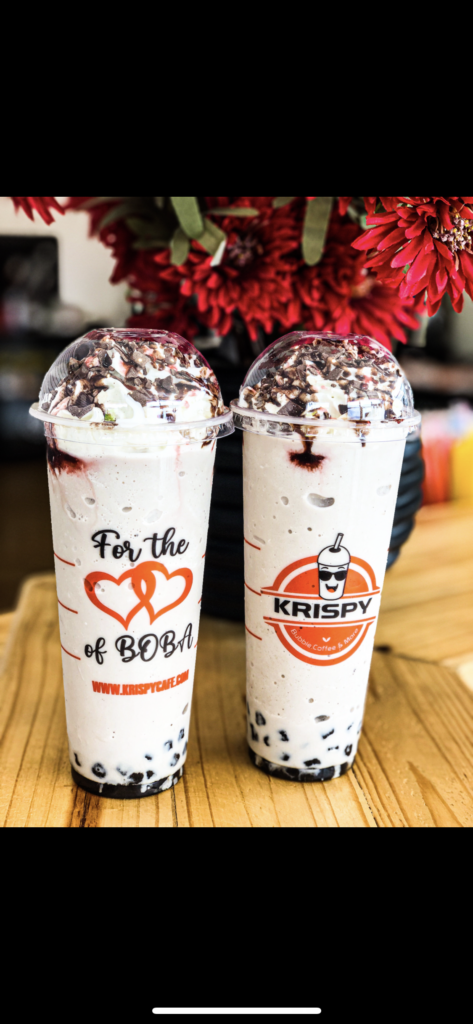 Krispy Boba drinks